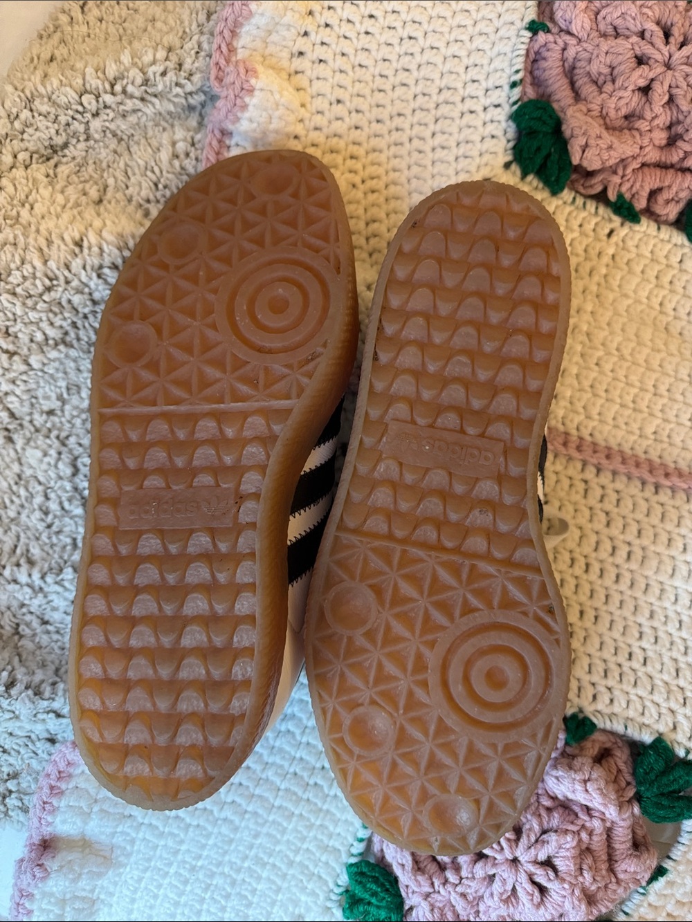 adidas Samba Sneakers with Gum Sole - Picture 3 of 5
